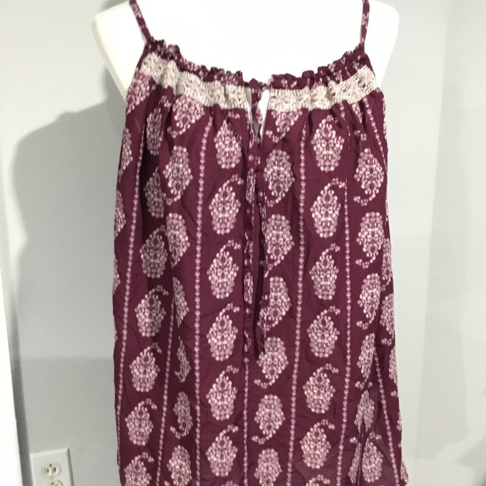 Beach Lunch Lounge  Bohemian Tank Top